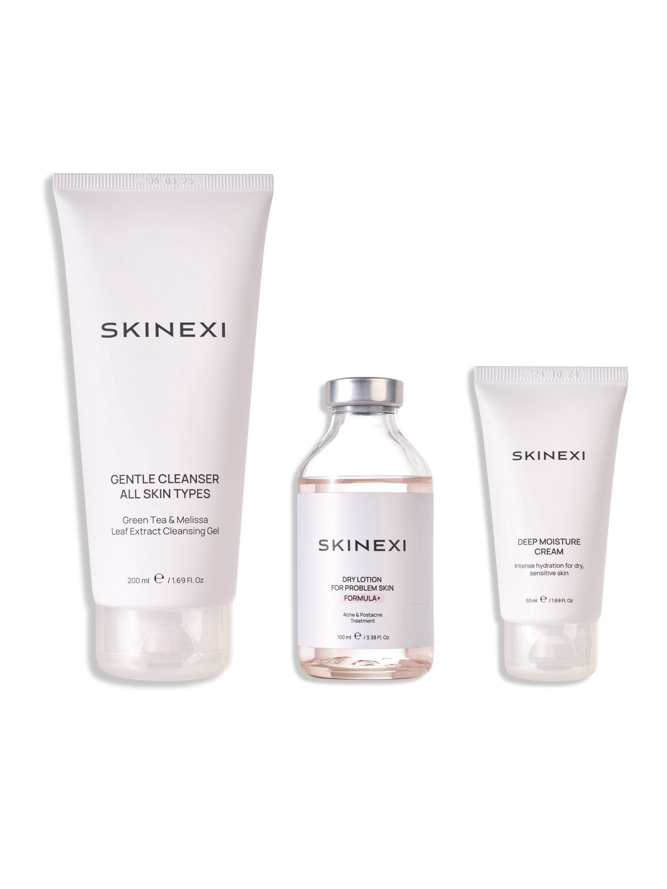 Набор для проблемной кожи от прыщей и акне Skinexi, размер S